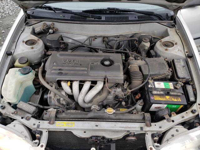 2T1BR18E8YC357495 - 2000 TOYOTA COROLLA VE SILVER photo 11