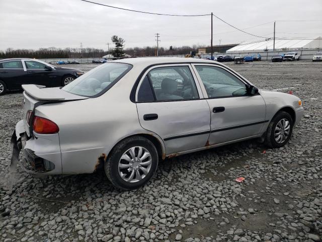 2T1BR18E8YC357495 - 2000 TOYOTA COROLLA VE SILVER photo 3