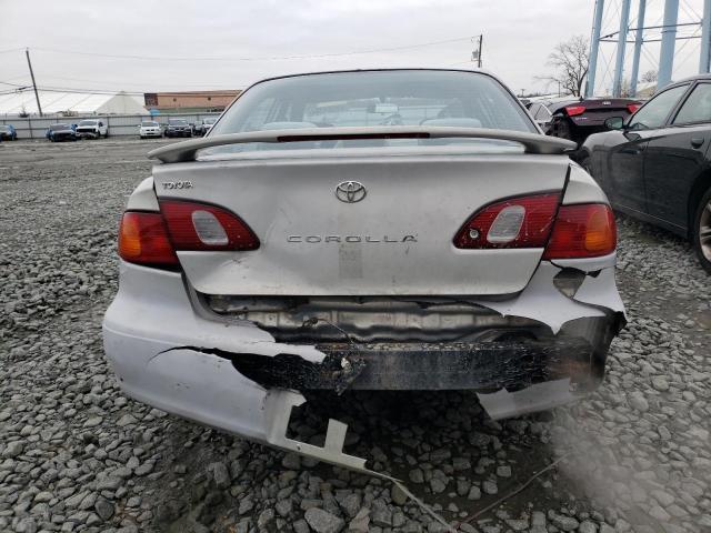 2T1BR18E8YC357495 - 2000 TOYOTA COROLLA VE SILVER photo 6