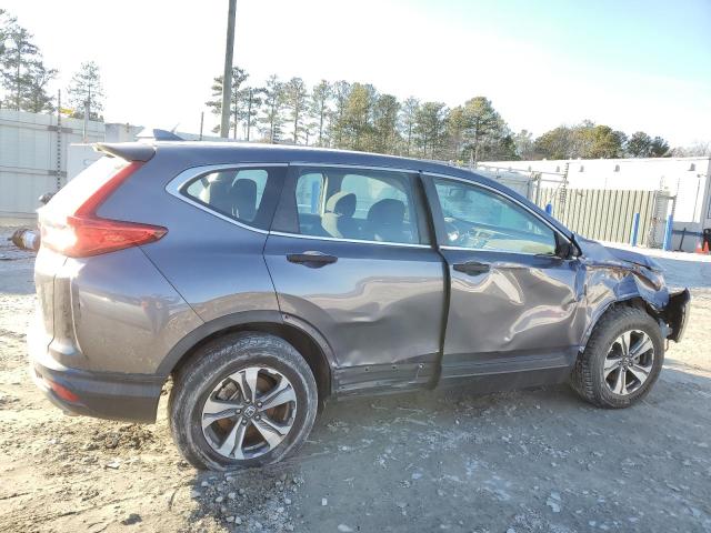 2HKRW5H30JH427572 - 2018 HONDA CR-V LX GRAY photo 3