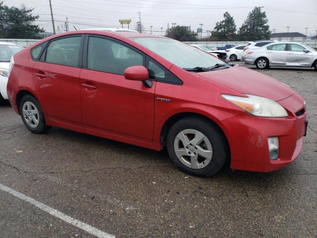 JTDKN3DU3A0242209 - 2010 TOYOTA PRIUS RED photo 4