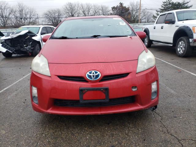 JTDKN3DU3A0242209 - 2010 TOYOTA PRIUS RED photo 5