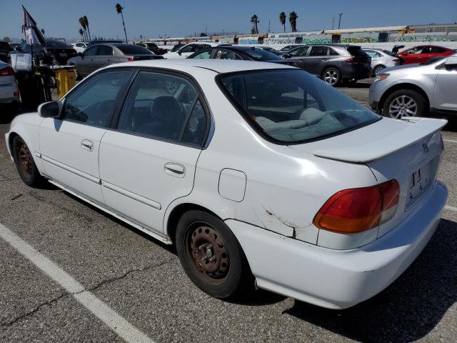 JHMEJ6627VS035904 - 1997 HONDA CIVIC DX WHITE photo 2