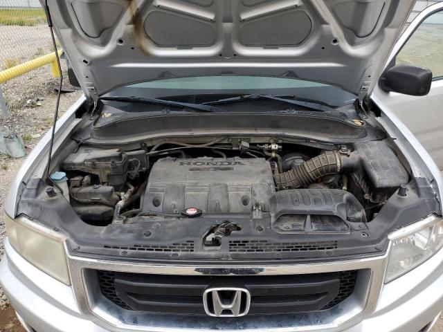 5FPYK16299B105931 - 2009 HONDA RIDGELINE RT SILVER photo 11