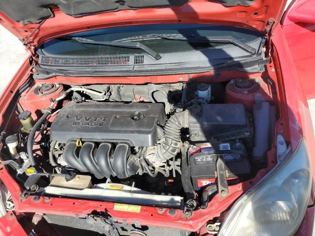 2T1KR32E96C567167 - 2006 TOYOTA COROLLA MA XR RED photo 12