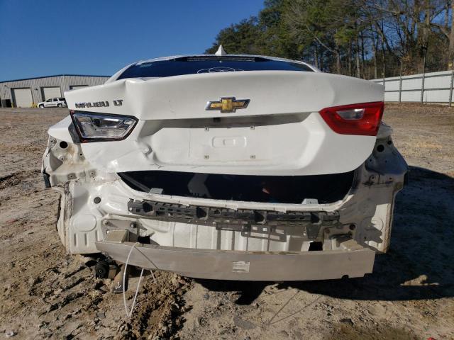 1G1ZD5ST6JF122224 - 2018 CHEVROLET MALIBU LT WHITE photo 6