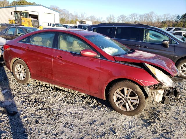 5NPEB4AC5DH733346 - 2013 HYUNDAI SONATA GLS MAROON photo 4