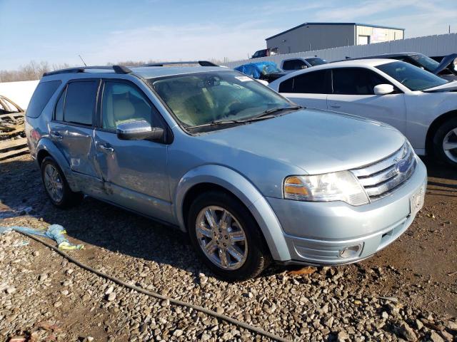 1FMDK06W48GA14005 - 2008 FORD TAURUS X LIMITED BLUE photo 4