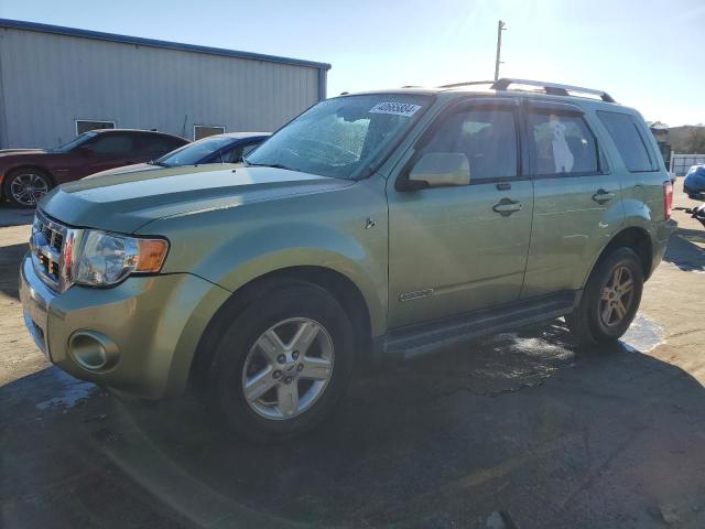 1FMCU49H88KB24708 - 2008 FORD ESCAPE HEV GREEN photo 1