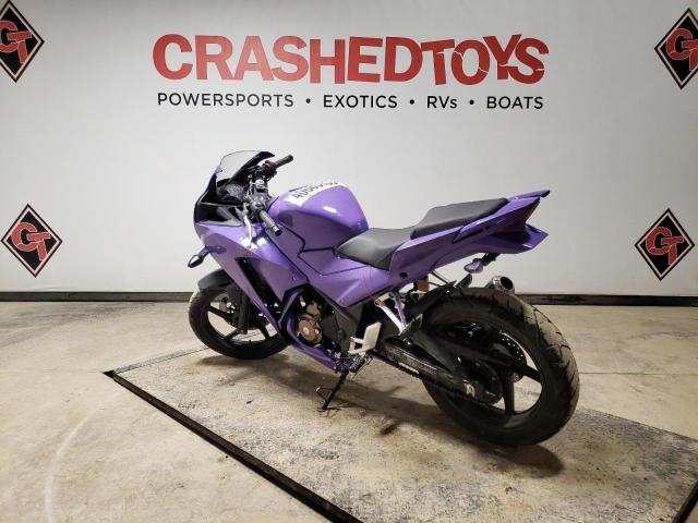 MLHNC5104J5400038 - 2018 HONDA CBR300 R PURPLE photo 3