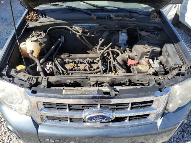 1FMCU0D76CKA71216 - 2012 FORD ESCAPE XLT BLUE photo 12