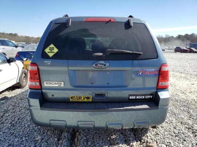 1FMCU0D76CKA71216 - 2012 FORD ESCAPE XLT BLUE photo 6