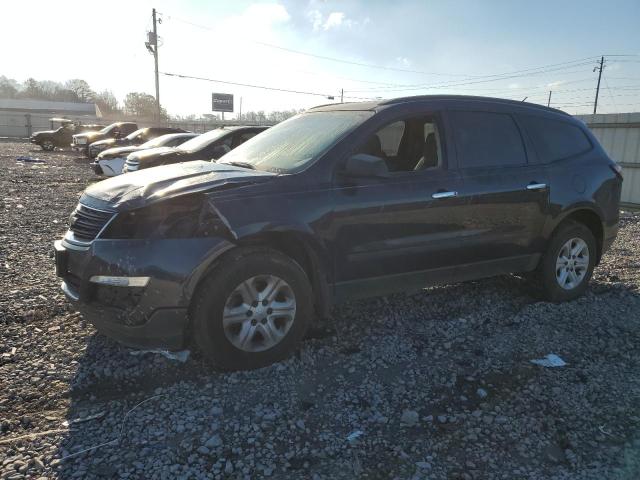 1GNKRFED1HJ175321 - 2017 CHEVROLET TRAVERSE LS BLACK photo 1