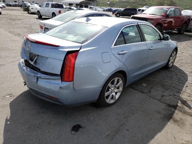 1G6AA5RAXD0164181 - 2013 CADILLAC ATS BLUE photo 2