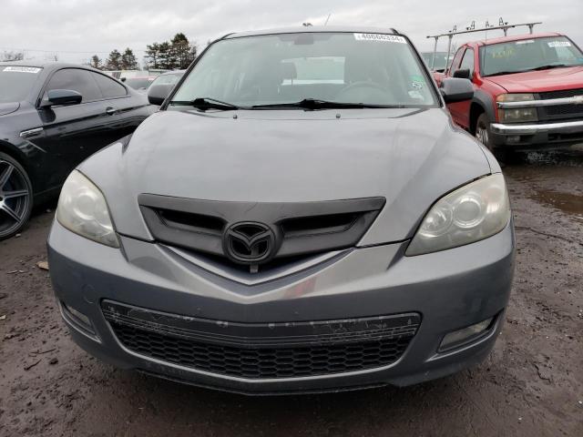 JM1BK344771639272 - 2007 MAZDA 3 HATCHBACK GRAY photo 5