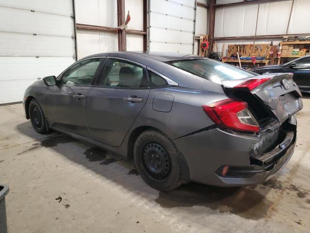 2HGFC2F51LH028620 - 2020 HONDA CIVIC LX GRAY photo 2