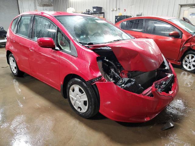 JHMGE8H38DC055506 - 2013 HONDA FIT RED photo 4