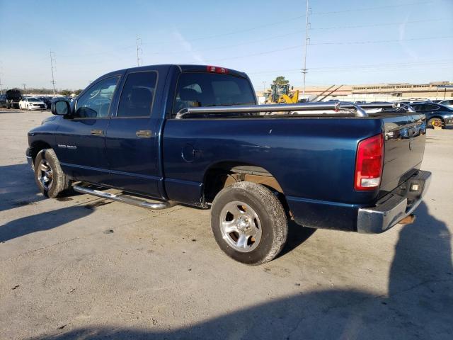 1D7HA18N05S257389 - 2005 DODGE RAM 1500 ST BLUE photo 2