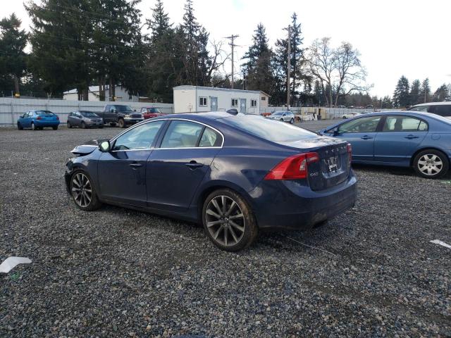 YV1612TK3F2332263 - 2015 VOLVO S60 PREMIER BLUE photo 2