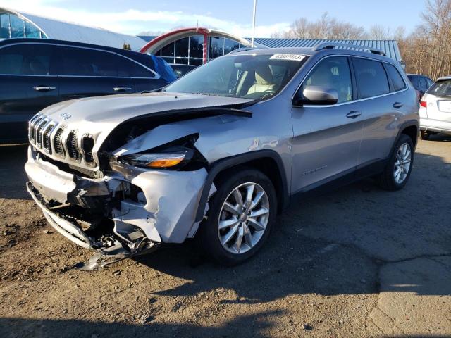 1C4PJLDB5HW522317 - 2017 JEEP CHEROKEE LIMITED SILVER photo 1