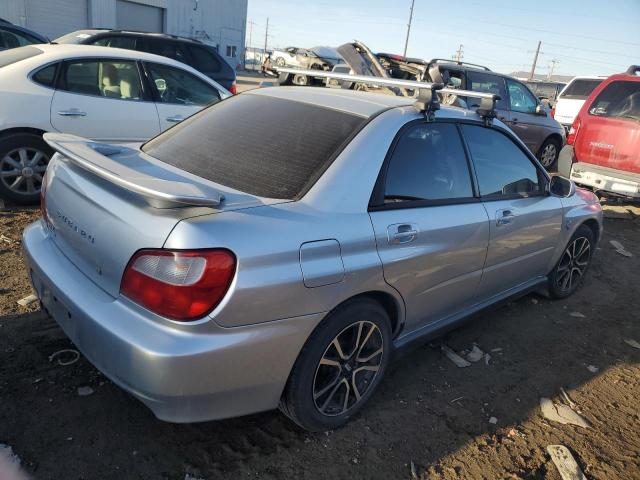 JF1GD29613G513796 - 2003 SUBARU IMPREZA WRX SILVER photo 3