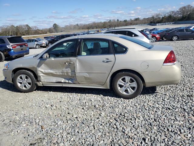 2G1WA5E36C1176768 - 2012 CHEVROLET IMPALA LS GOLD photo 2