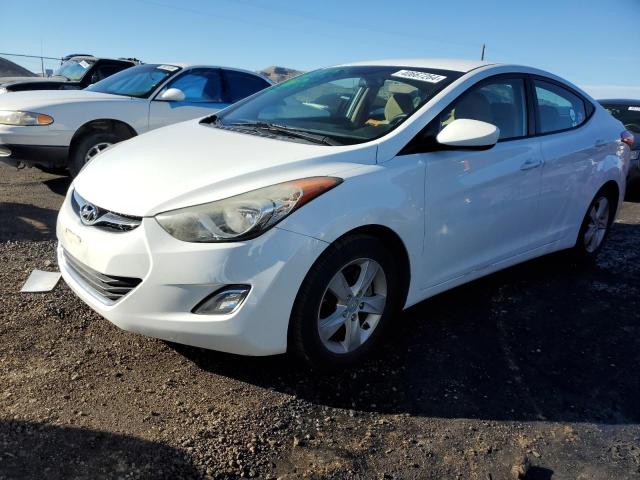 5NPDH4AEXCH123937 - 2012 HYUNDAI ELANTRA GLS WHITE photo 1