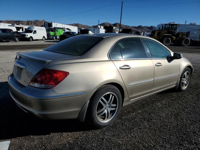 JH4KB16556C001761 - 2006 ACURA RL TAN photo 3