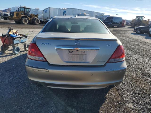 JH4KB16556C001761 - 2006 ACURA RL TAN photo 6