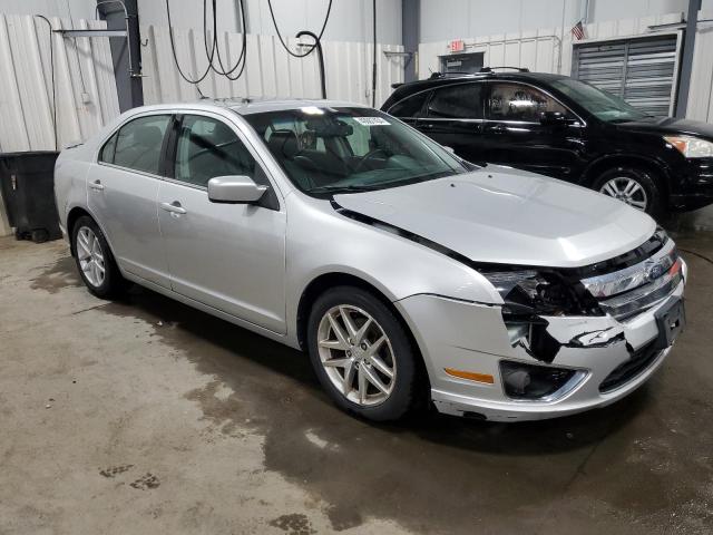 3FAHP0JA7CR106851 - 2012 FORD FUSION SEL SILVER photo 4