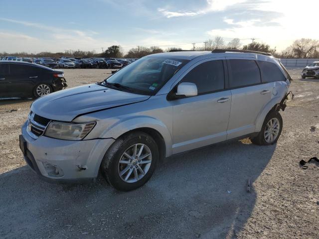 3C4PDCBB2ET261594 - 2014 DODGE JOURNEY SXT SILVER photo 1