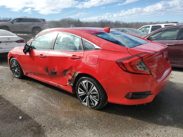 2HGFC1F73HH646007 - 2017 HONDA CIVIC EXL RED photo 2