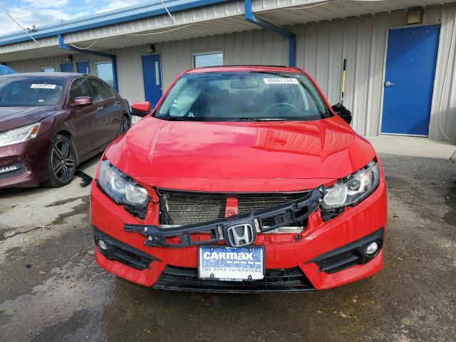 2HGFC1F73HH646007 - 2017 HONDA CIVIC EXL RED photo 5