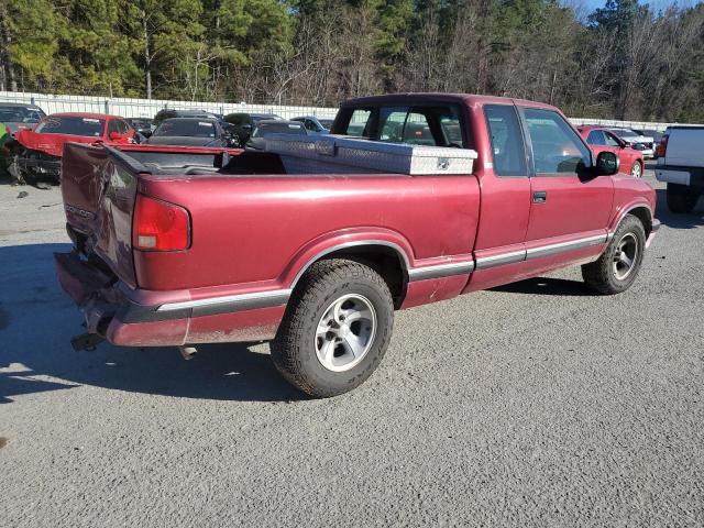 1GCCS19Z1R8132102 - 1994 CHEVROLET S TRUCK S10 RED photo 3