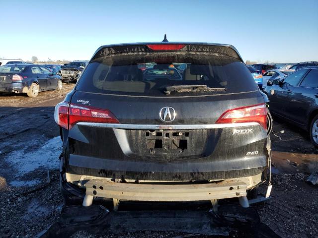 5J8TB4H72HL037482 - 2017 ACURA RDX ADVANCE BLACK photo 6