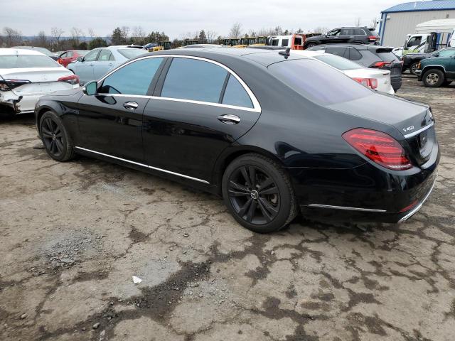 WDDUG6EB7JA361723 - 2018 MERCEDES-BENZ S 450 4MATIC BLACK photo 2