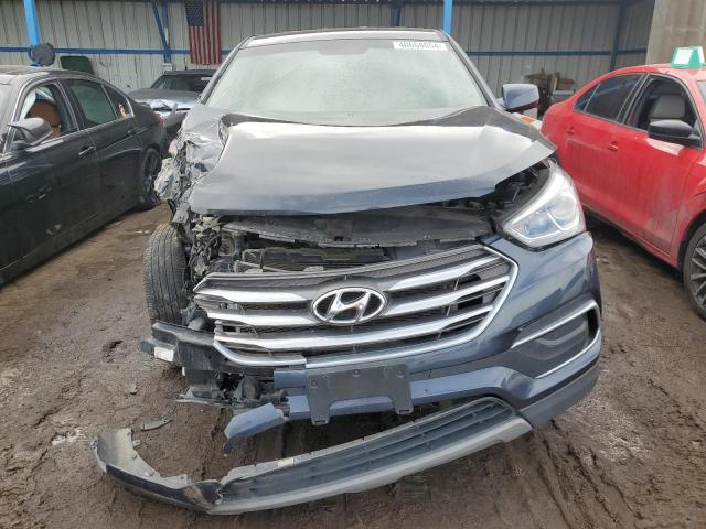 5NMZTDLB5JH107100 - 2018 HYUNDAI SANTA FE S BLUE photo 5