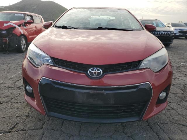 5YFBURHE3GP515818 - 2016 TOYOTA COROLLA L RED photo 5