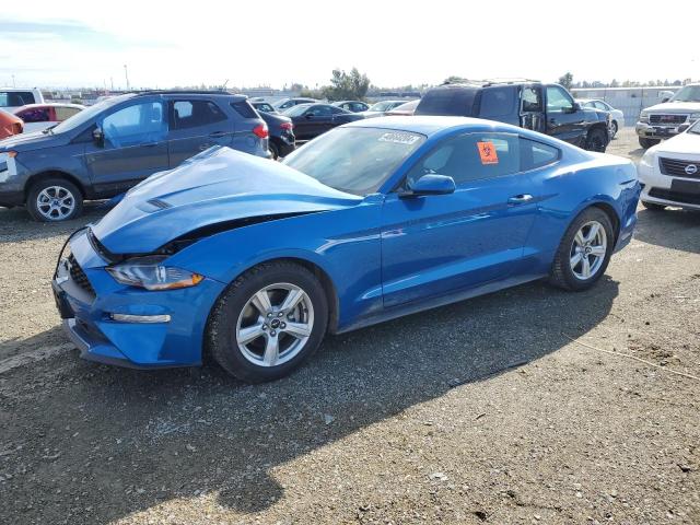 1FA6P8TH1K5175911 - 2019 FORD MUSTANG BLUE photo 1