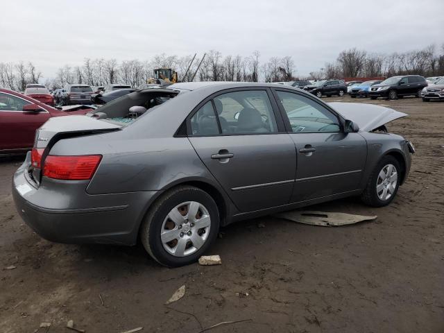 5NPET46C09H542236 - 2009 HYUNDAI SONATA GLS GRAY photo 3