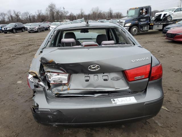 5NPET46C09H542236 - 2009 HYUNDAI SONATA GLS GRAY photo 6