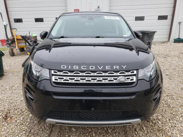 SALCR2BG5GH600848 - 2016 LAND ROVER DISCOVERY HSE BLACK photo 5