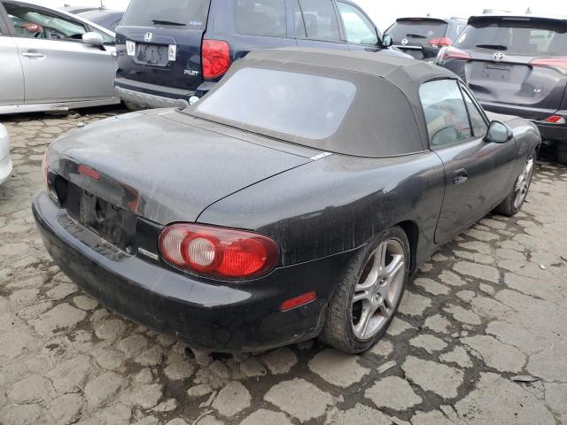 JM1NB353540400064 - 2004 MAZDA MX-5 MIATA BASE BLACK photo 3