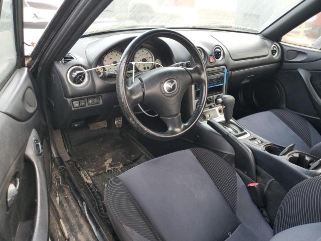 JM1NB353540400064 - 2004 MAZDA MX-5 MIATA BASE BLACK photo 8
