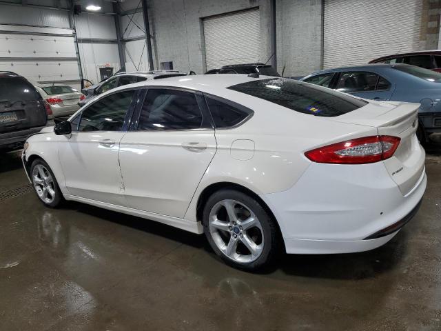 3FA6P0H76DR296113 - 2013 FORD FUSION SE WHITE photo 2