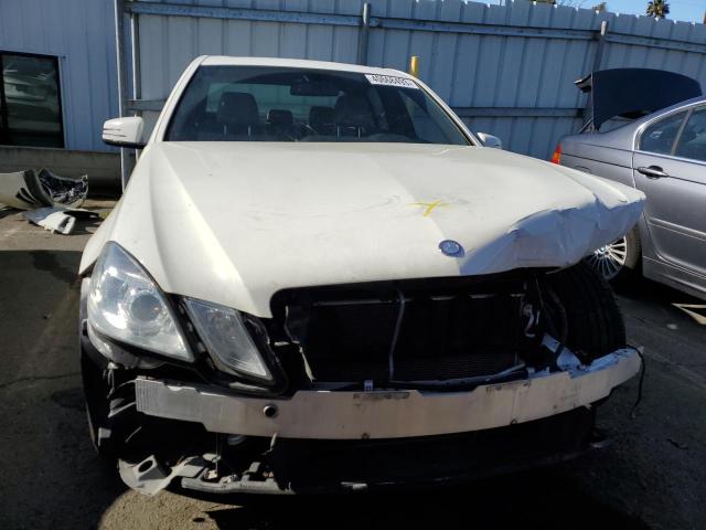 WDDHF5KB4CA637099 - 2012 MERCEDES-BENZ E 350 WHITE photo 5