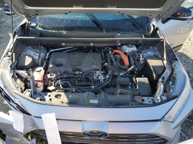 2T3E6RFV5MW004512 - 2021 TOYOTA RAV4 XSE SILVER photo 11