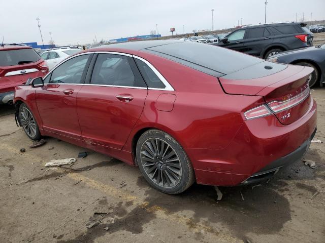 3LN6L2J92FR625711 - 2015 LINCOLN MKZ RED photo 2