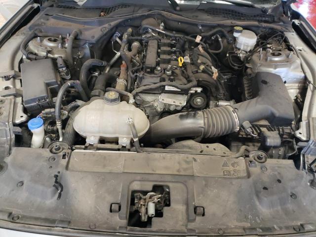 1FA6P8TH3M5124123 - 2021 FORD MUSTANG SILVER photo 11