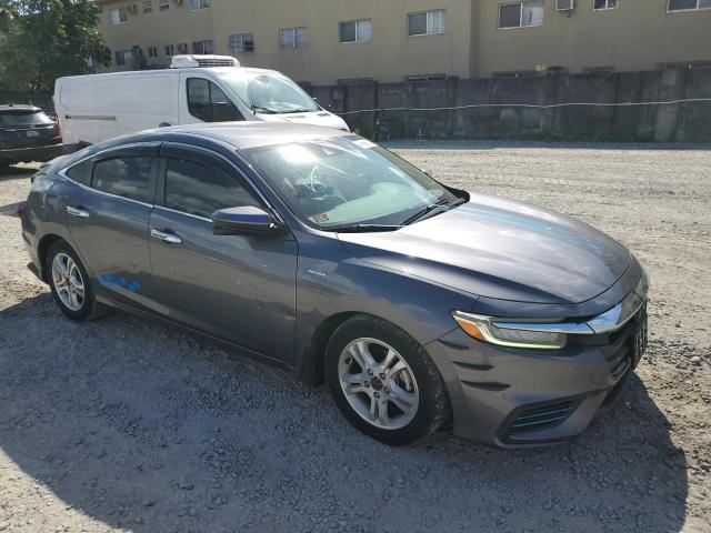 19XZE4F59KE001466 - 2019 HONDA INSIGHT EX GRAY photo 4